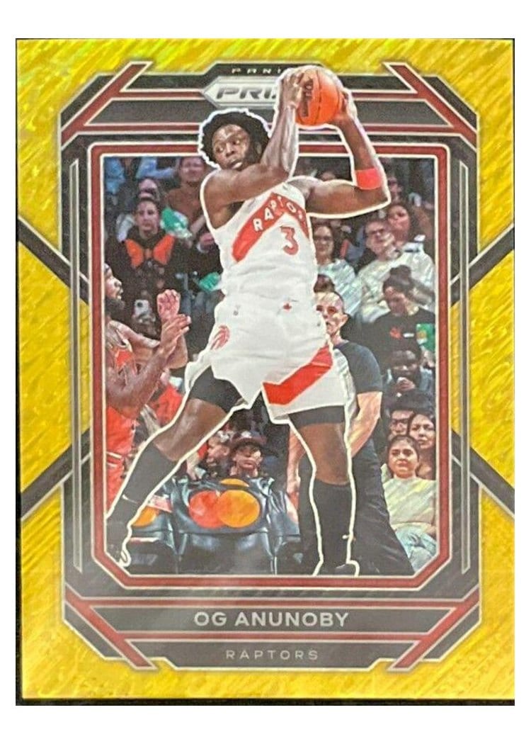 2022-23 Panini Prizm Base Set OG Anunoby #22 card