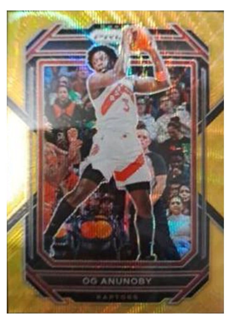 2022-23 Panini Prizm Base Set OG Anunoby #22 card