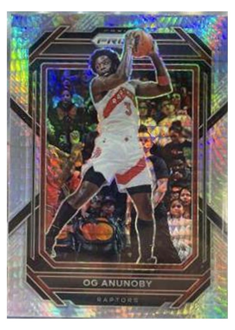 2022-23 Panini Prizm Base Set OG Anunoby #22 card