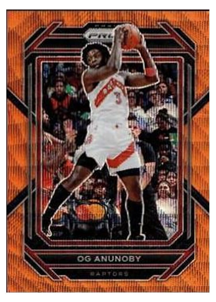 2022-23 Panini Prizm Base Set OG Anunoby #22 card