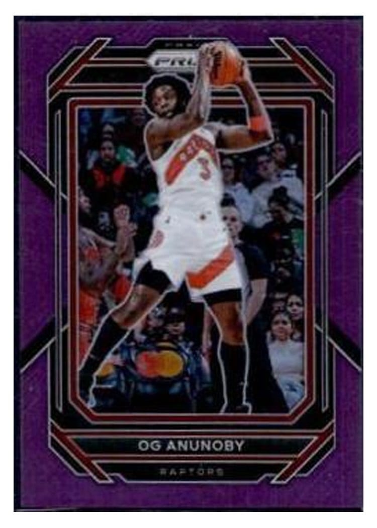 2022-23 Panini Prizm Base Set OG Anunoby #22 card