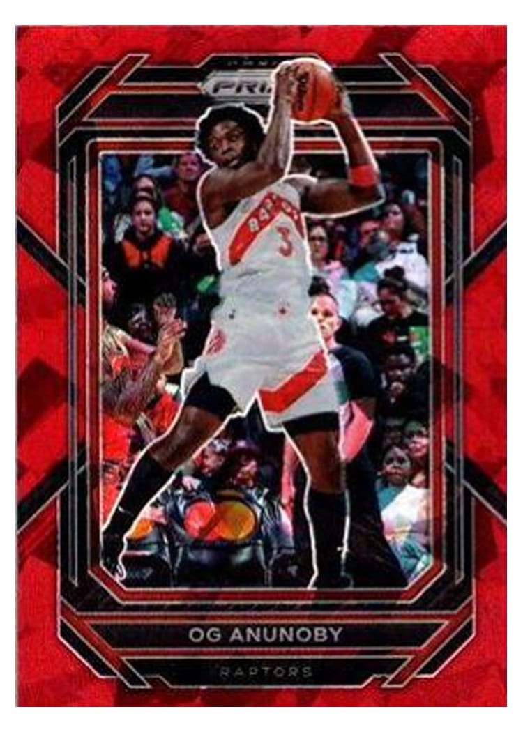 2022-23 Panini Prizm Base Set OG Anunoby #22 card