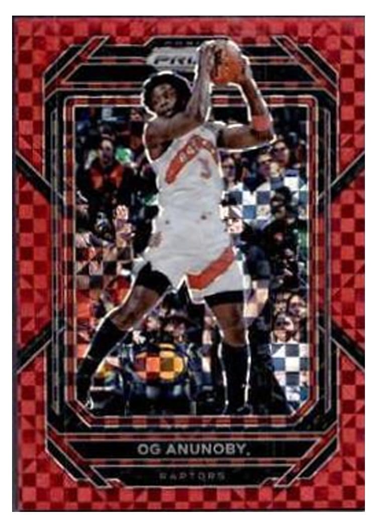 2022-23 Panini Prizm Base Set OG Anunoby #22 card