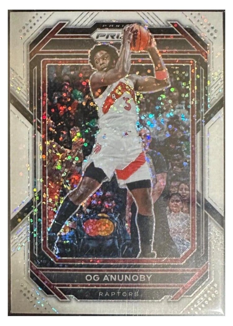 2022-23 Panini Prizm Base Set OG Anunoby #22 card