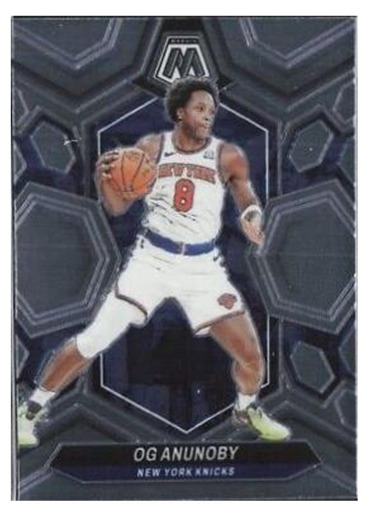 2023-24 Panini Mosaic Base Set OG Anunoby #135 card
