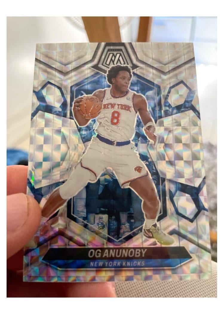 2023-24 Panini Mosaic Base Set OG Anunoby #135 card