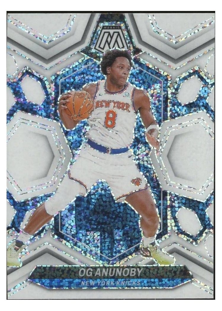 2023-24 Panini Mosaic Base Set OG Anunoby #135 card