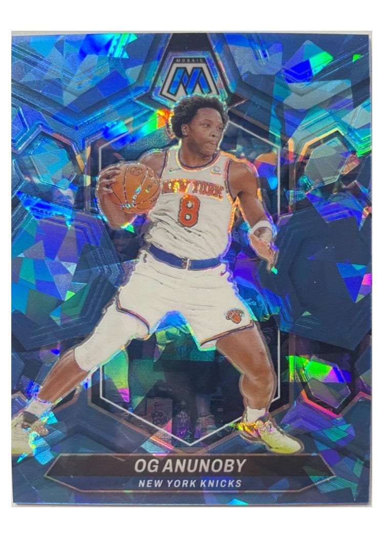 2023-24 Panini Mosaic Base Set OG Anunoby Ice #135 card