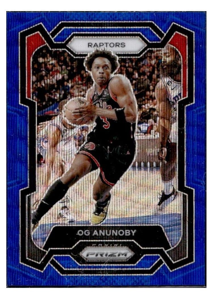 2023-24 Panini Prizm Base Set OG Anunoby #91 card