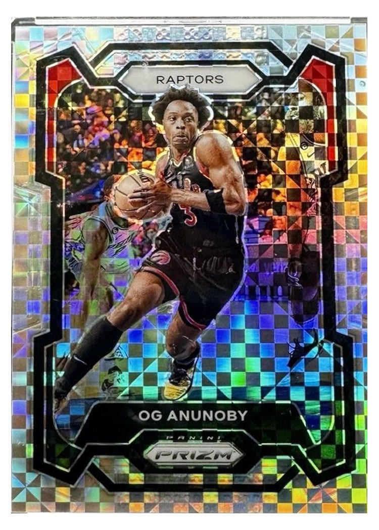 2023-24 Panini Prizm Base Set OG Anunoby #91 card