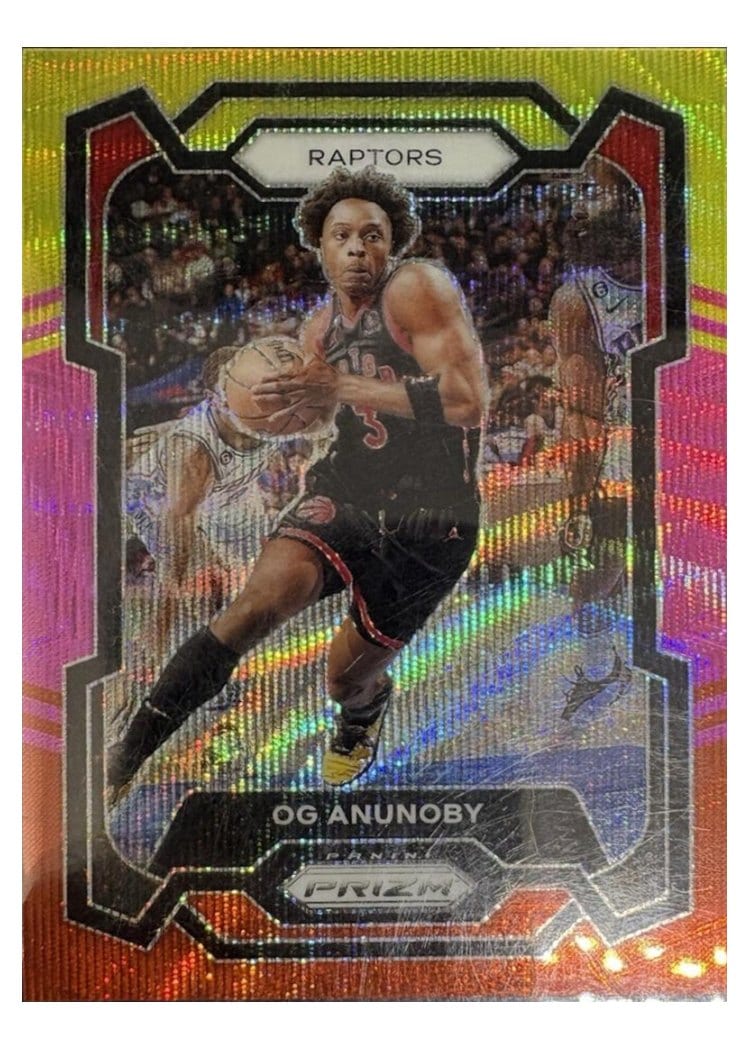 2023-24 Panini Prizm Base Set OG Anunoby #91 card