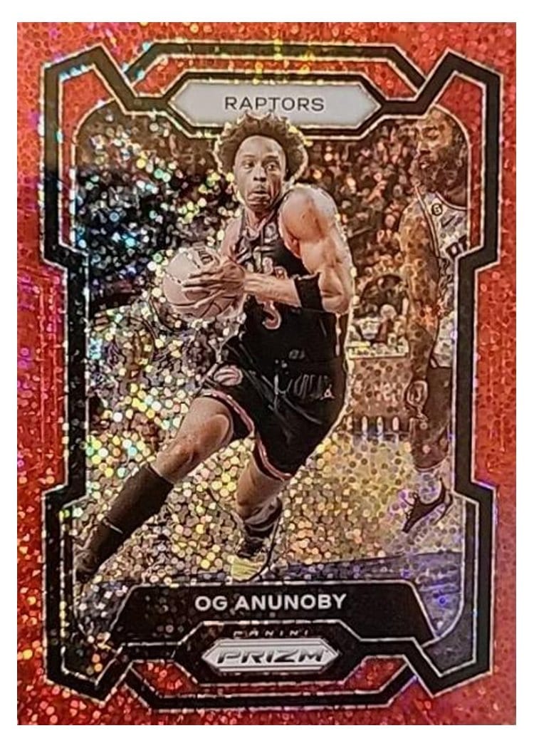 2023-24 Panini Prizm Base Set OG Anunoby #91 card