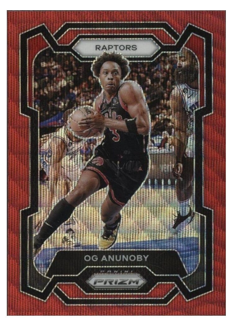 2023-24 Panini Prizm Base Set OG Anunoby #91 card