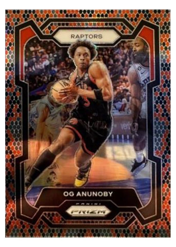 2023-24 Panini Prizm Base Set OG Anunoby #91 card