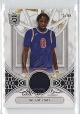 2023-24 Topps Royalty Round Ball Relics OG Anunoby #RBR-OA card
