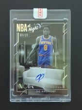2024-25 Panini Noir NBA at Night Signatures Set OG Anunoby #6