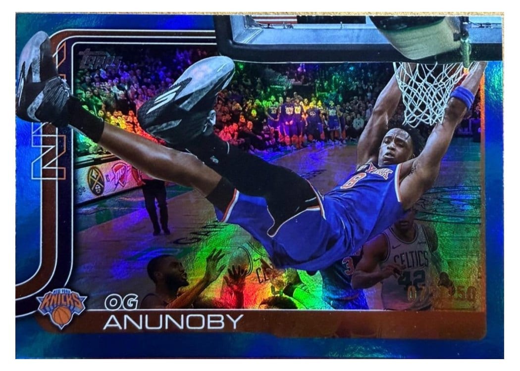 2025-26 Topps Base Set OG Anunoby #15 card
