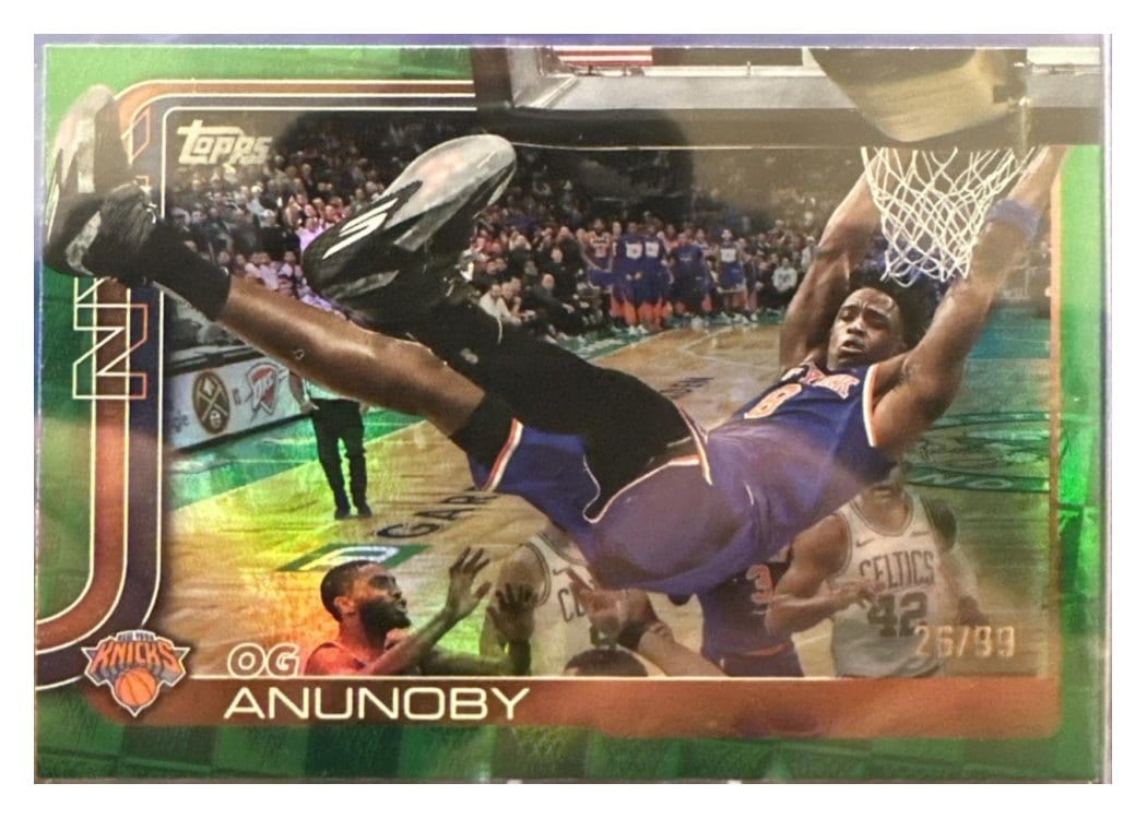 2025-26 Topps Base Set OG Anunoby #15 card