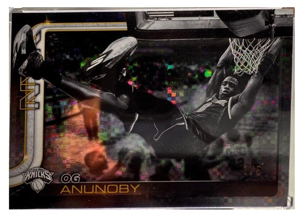 2025-26 Topps Base Set OG Anunoby #15 card