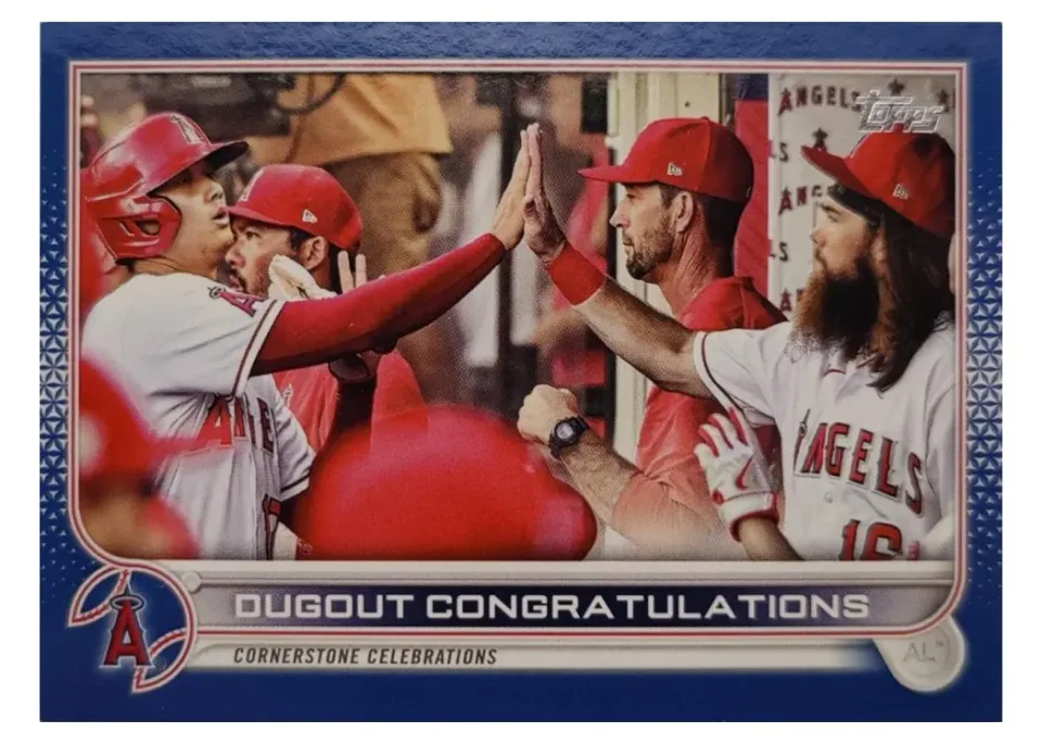 2022 Topps Ohtani / Marsh #416 card
