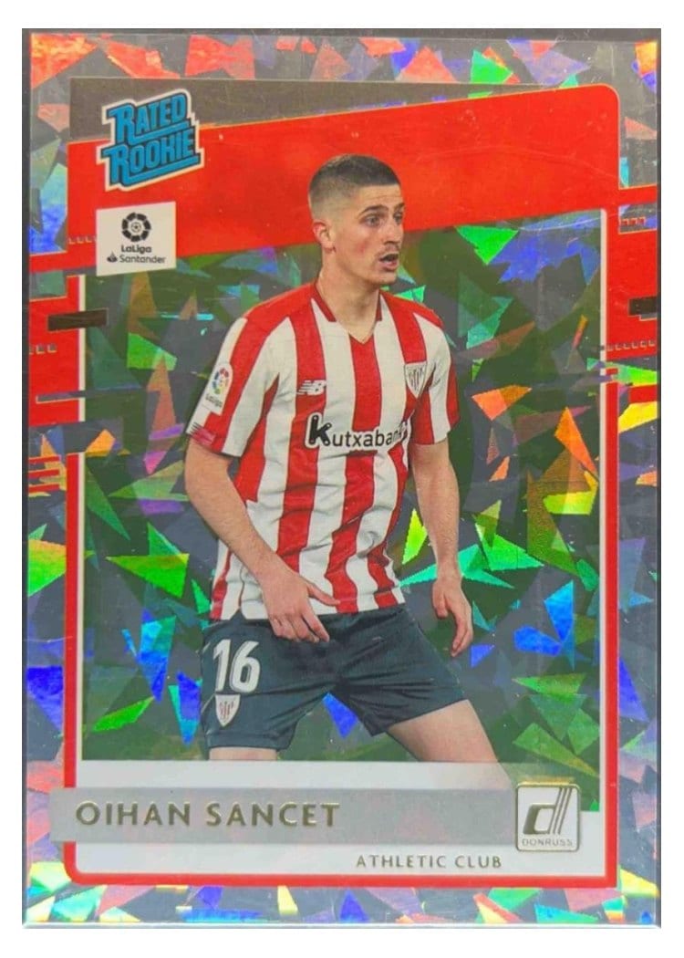 2020 Panini Chronicles Donruss Rated Rookies La Liga Oihan Sancet #1 card