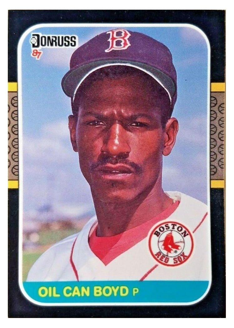 1987 Donruss Oil Can Boyd #51 card