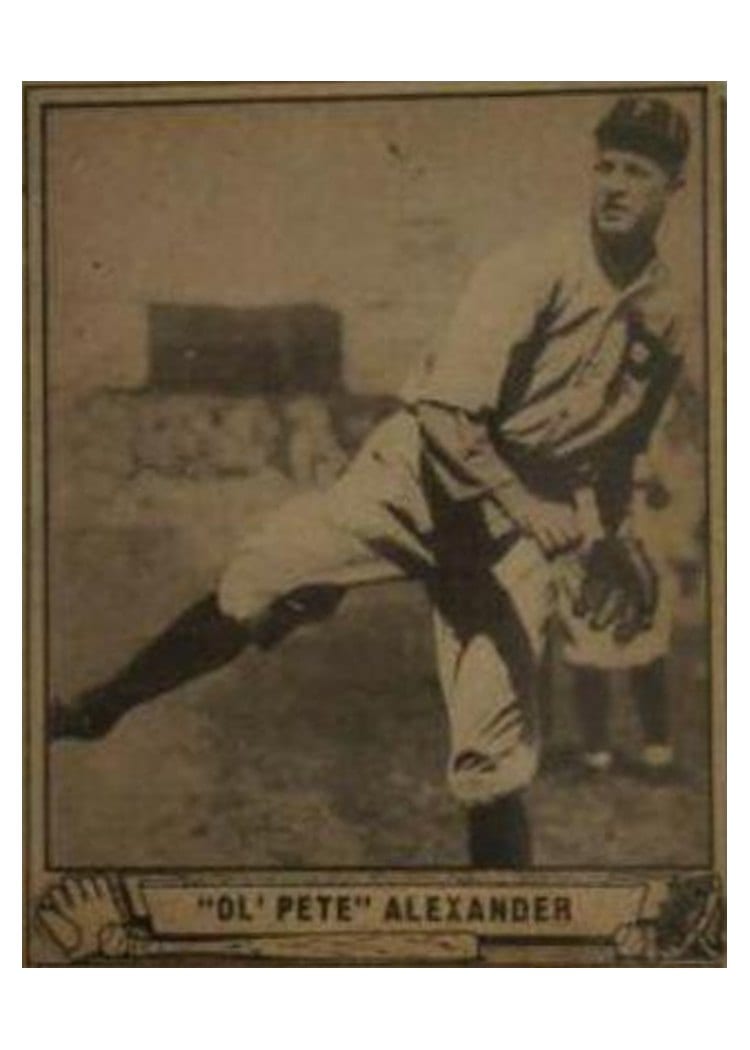 1940 Play Ball OL Pete Alexander #119 card