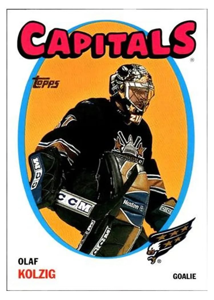 2001 Topps Olaf Kolzig #7 card