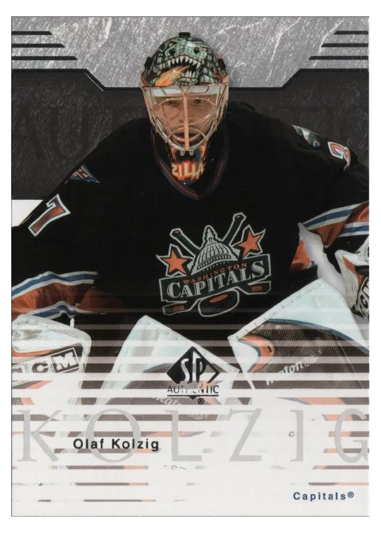 2003 SP Authentic Olaf Kolzig #89 card
