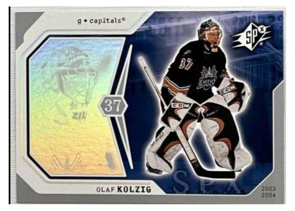 2003 SPx Olaf Kolzig #99 card