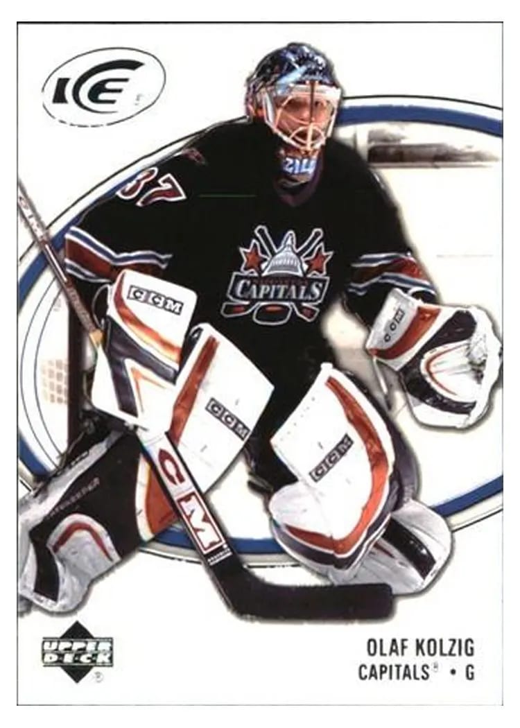 2005 Upper Deck Ice Olaf Kolzig #100 card
