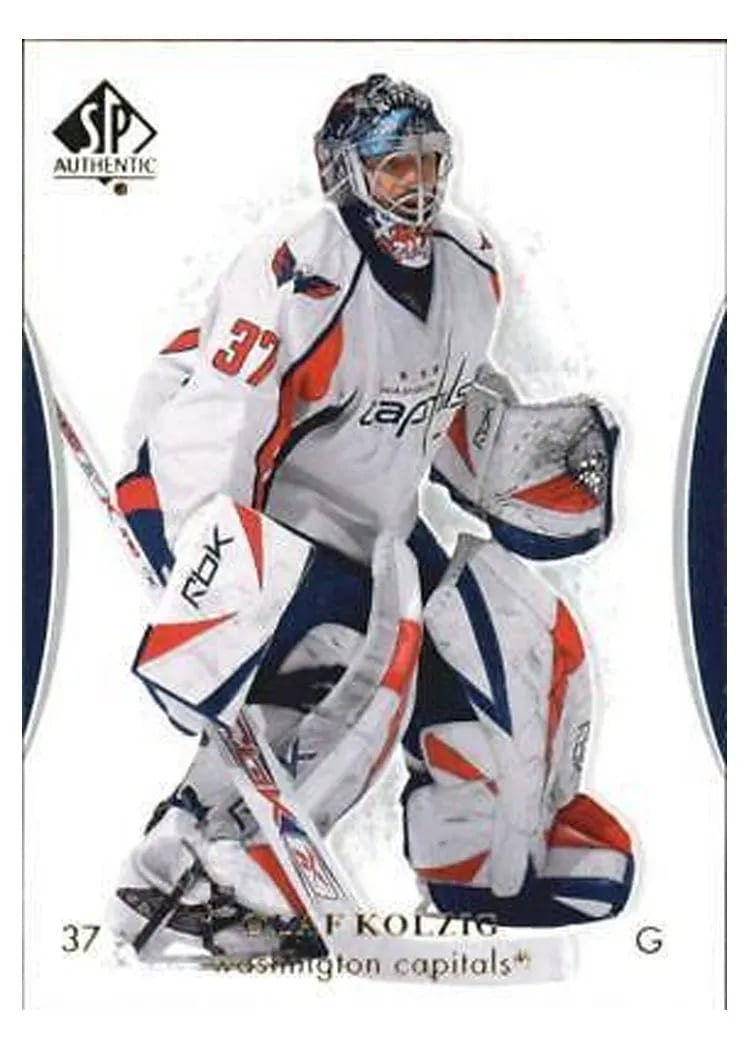 2007 SP Authentic Olaf Kolzig #5 card