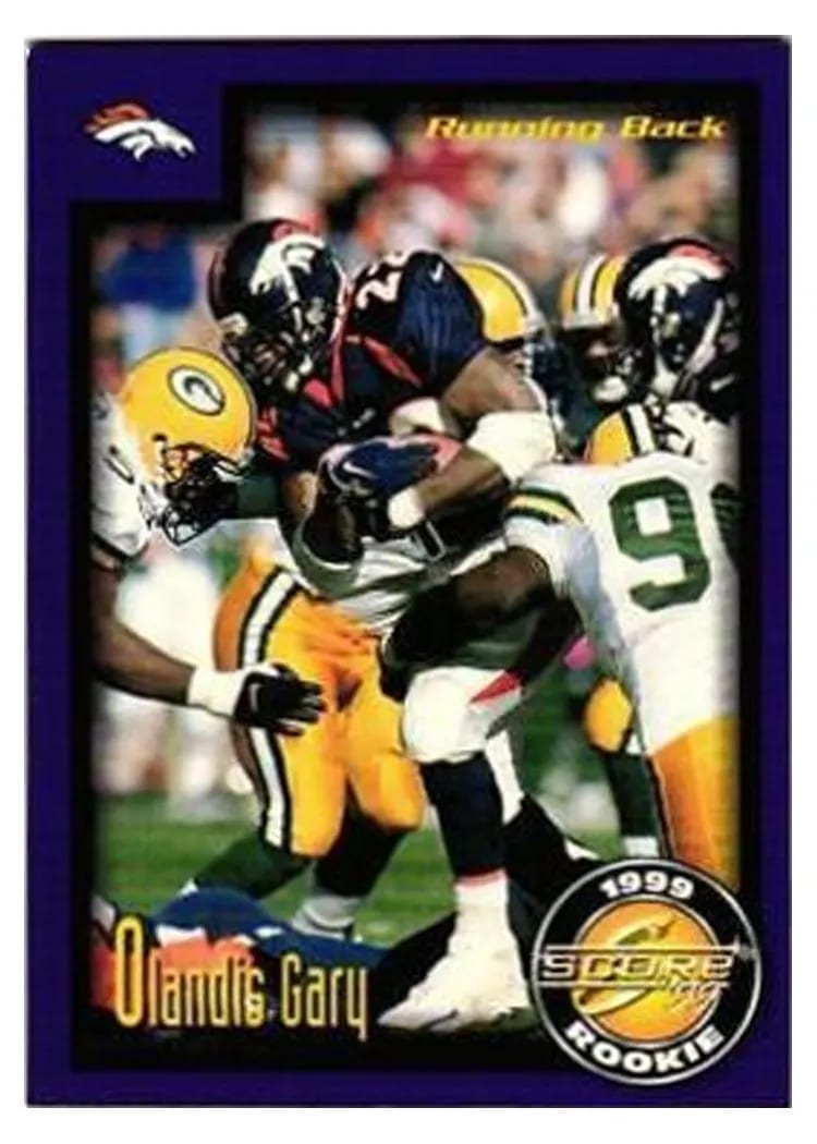 1999 Panini Score Supplemental Olandis Gary #S-25 card