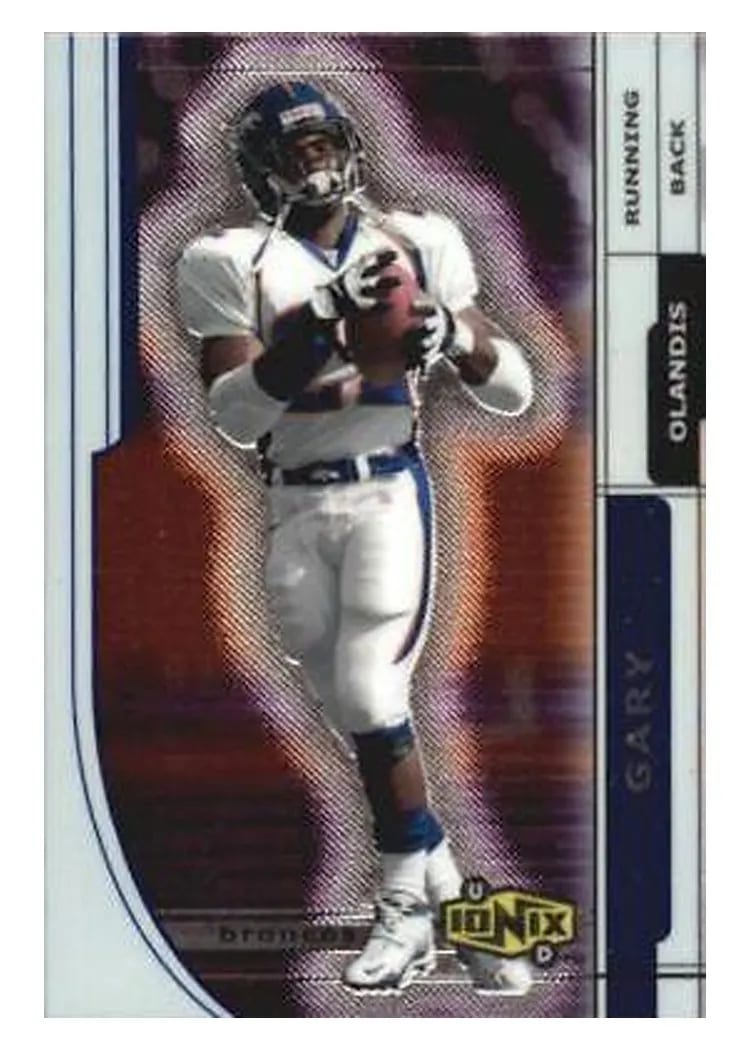 2000 Upper Deck Ionix Olandis Gary #18 card