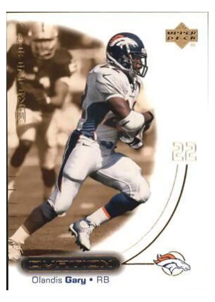 2000 Upper Deck Ovation Olandis Gary #18 card
