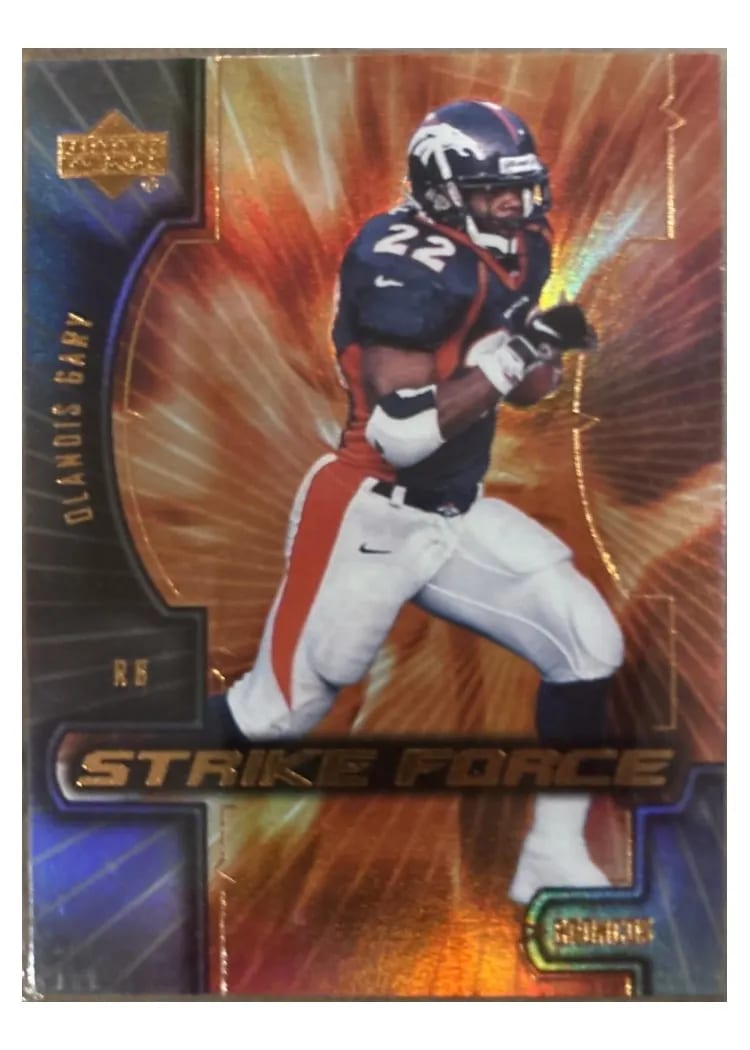 2000 Upper Deck Strike Force Olandis Gary #SF11 card