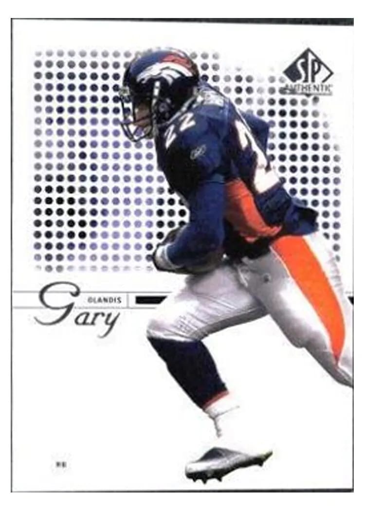 2002 SP Authentic Olandis Gary #47 card