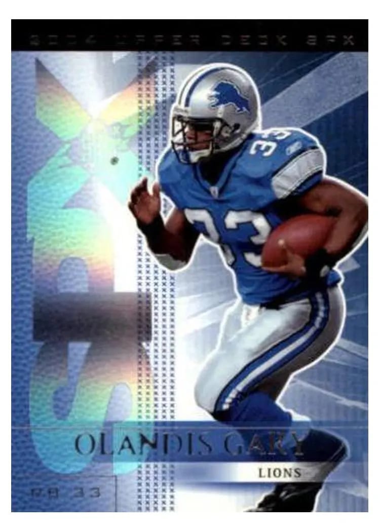 2004 Spx Olandis Gary #32 card