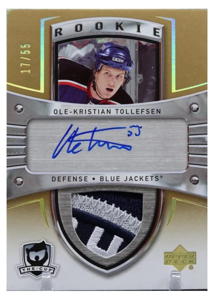 2005 Upper Deck the Cup Ole-Kristian Tollefsen #161 card