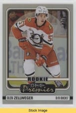 2024-25 O-Pee-Chee Platinum O-Pee-Chee Premier Olen Zellweger #OP22 card