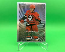 2024-25 Skybox Metal Universe Skybox Premium Prospects Olen Zellweger #PP-14 card