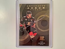 2024-25 Upper Deck Artifacts Aurum Signatures Olen Zellweger #AS-OZ card