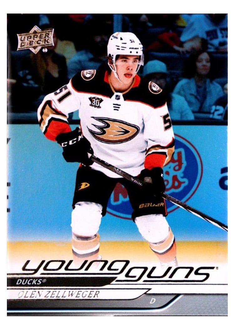 2024-25 Upper Deck Base Set Olen Zellweger #236 card