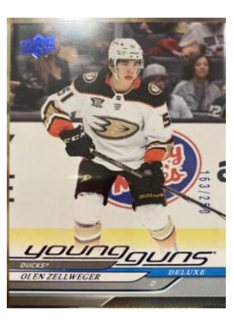 2024-25 Upper Deck Base Set Olen Zellweger #236 card