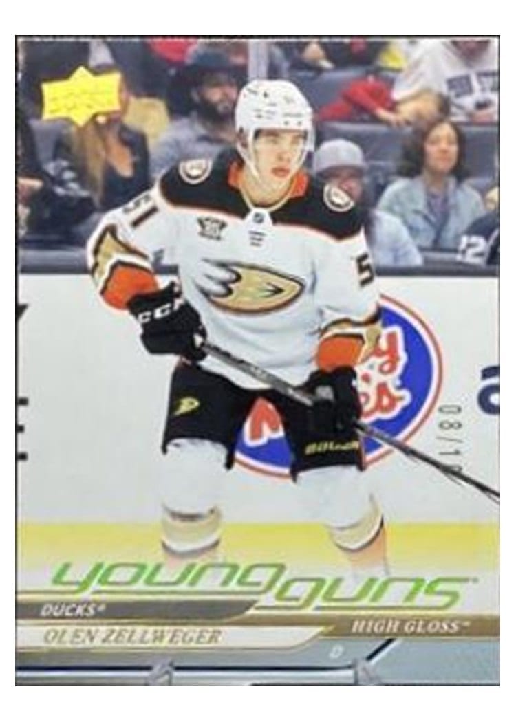 2024-25 Upper Deck Base Set Olen Zellweger #236 card