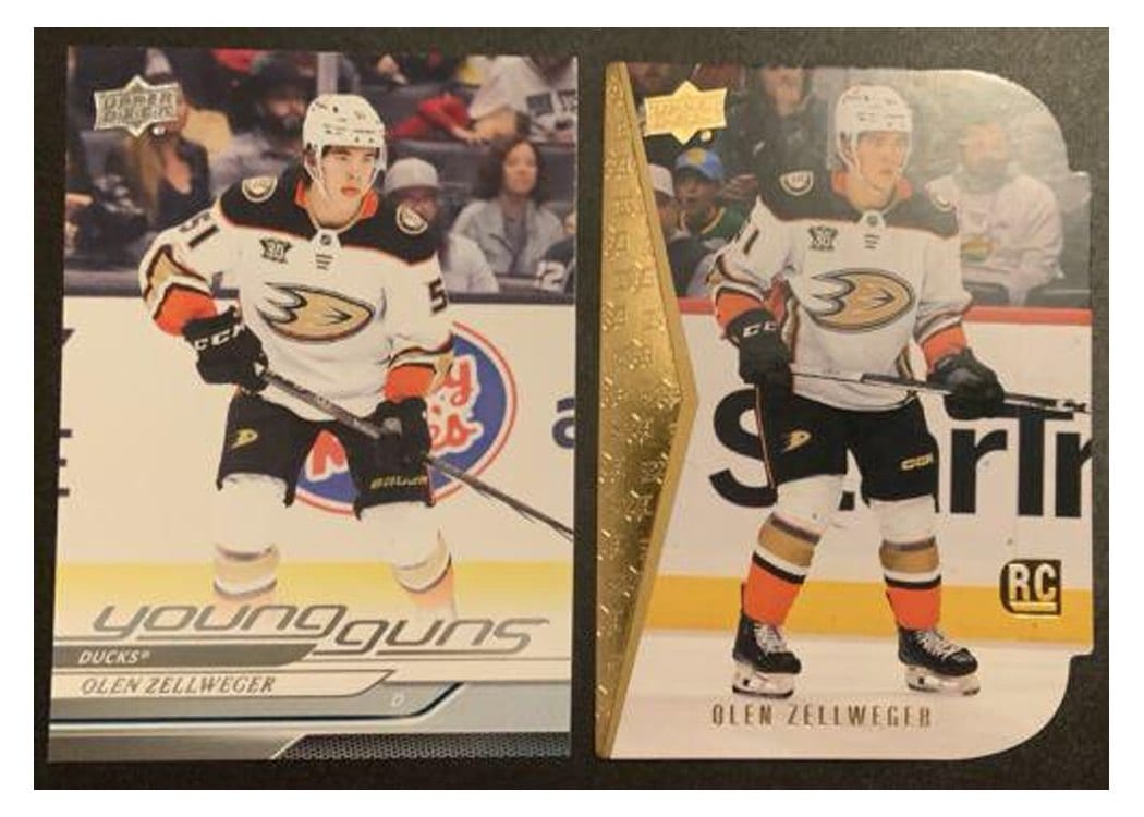 2024-25 Upper Deck Base Set Olen Zellweger #236 card
