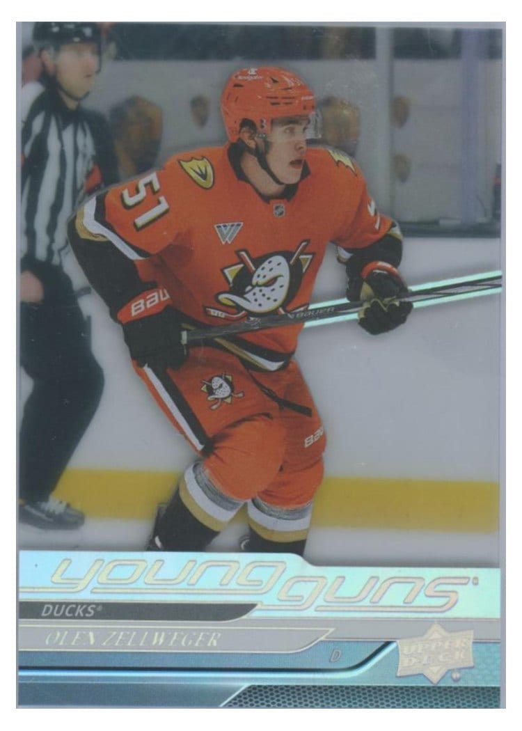 2024-25 Upper Deck Base Set Olen Zellweger #236 card