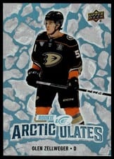 2024-25 Upper Deck Ice Arcticulates Olen Zellweger #AT-54 card