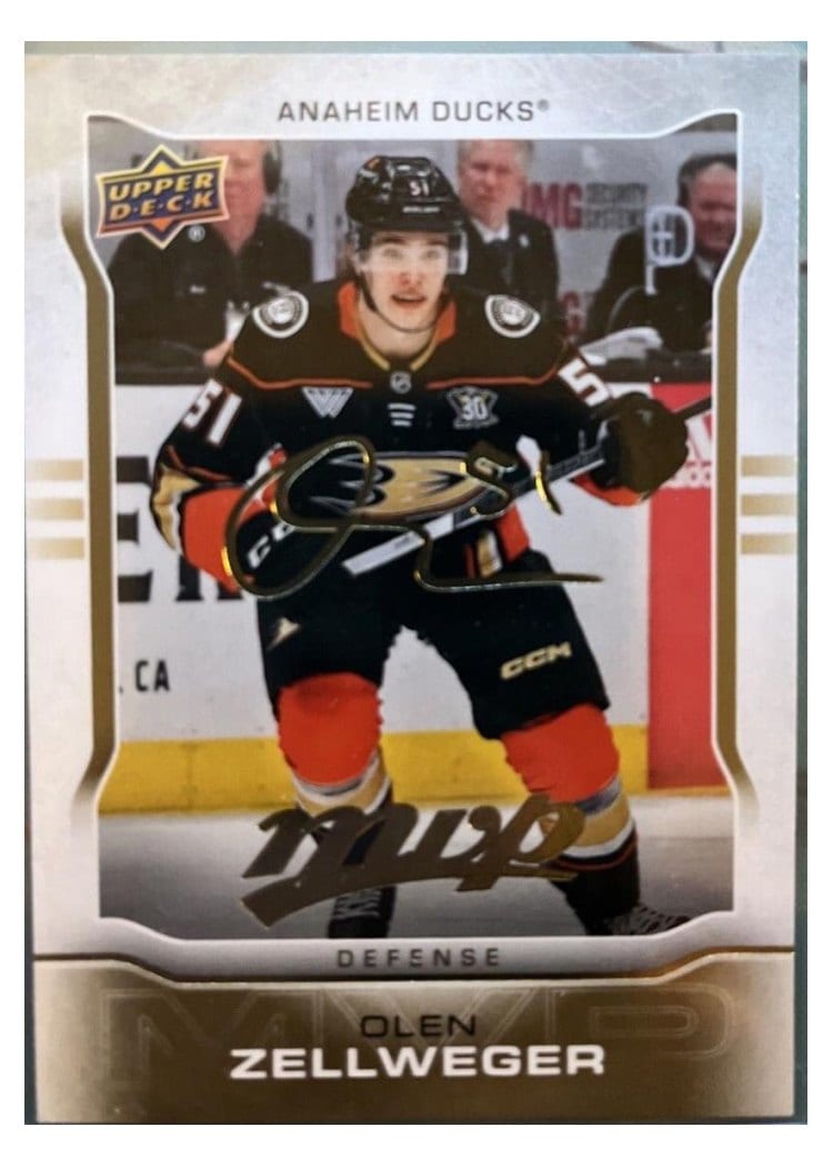2024-25 Upper Deck MVP 2014-15 10th Anniversary Olen Zellweger #MR-24 card