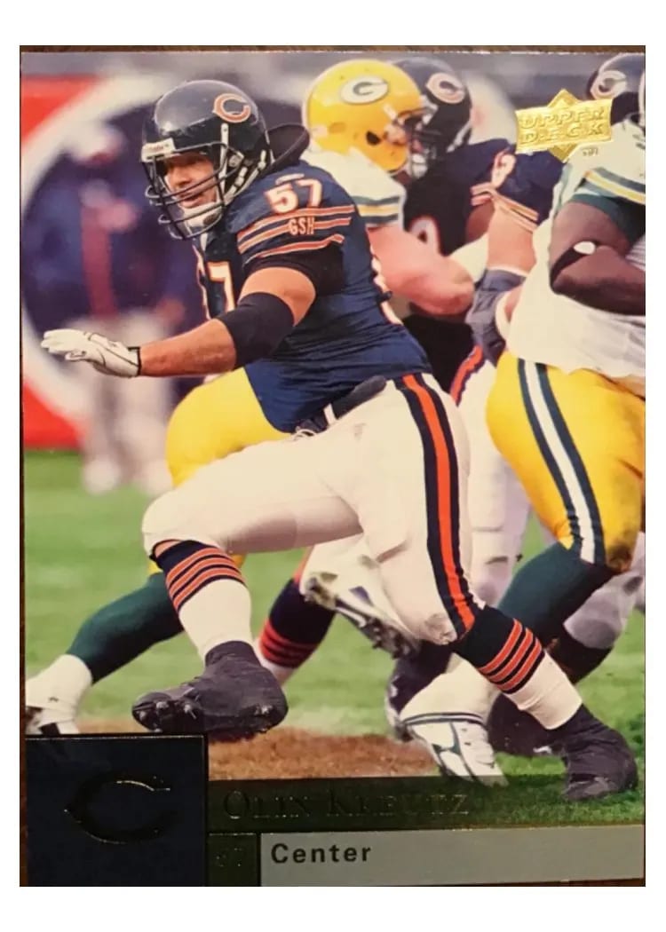 2009 Upper Deck Olin Kreutz #41 card
